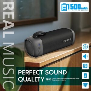 Cassa Audio Bluetooth Newtop Sp15 nera - immagine 3